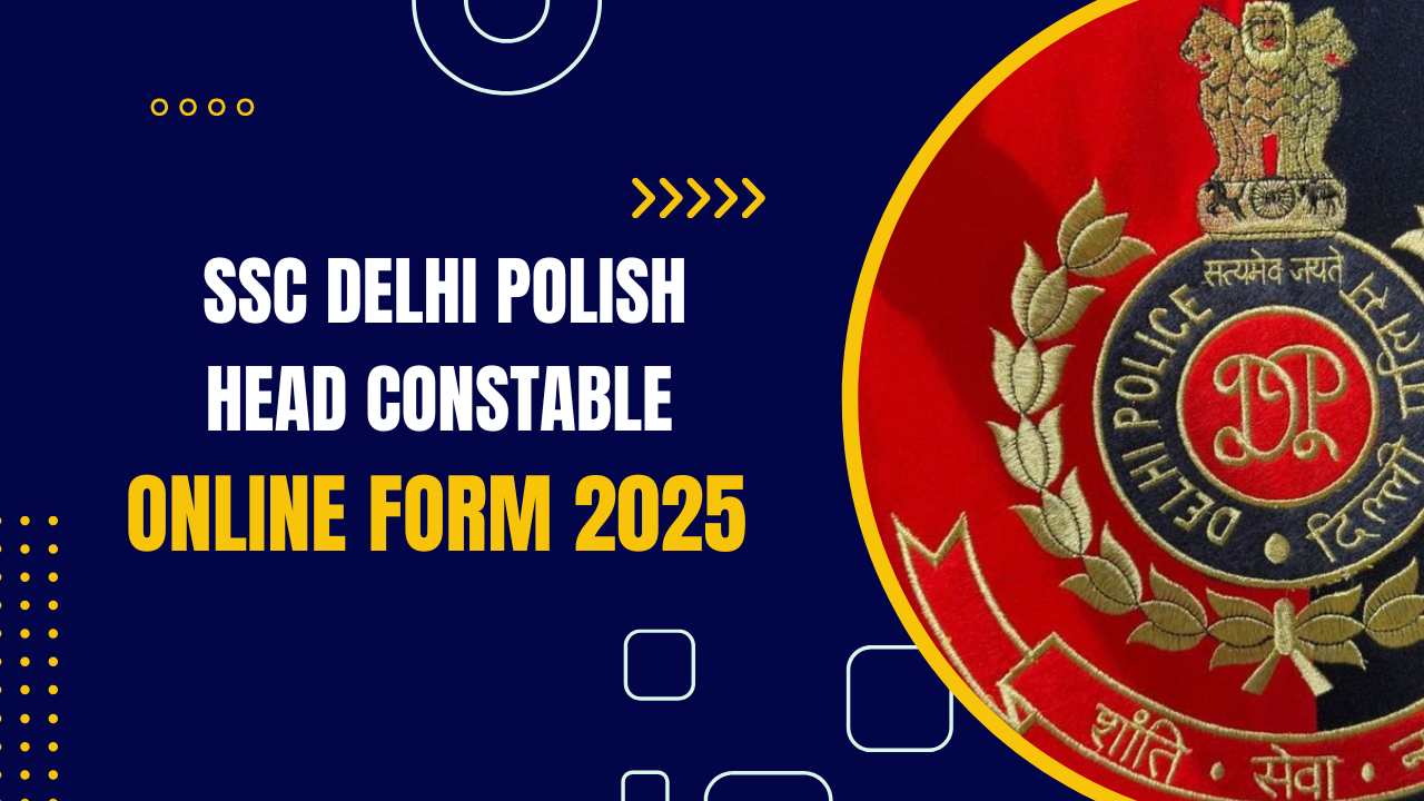 SSC Delhi Police Head Constable Recruitment 2025